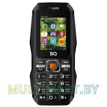Мобильный телефон BQ-Mobile BQ-1842 Tank mini (черный)